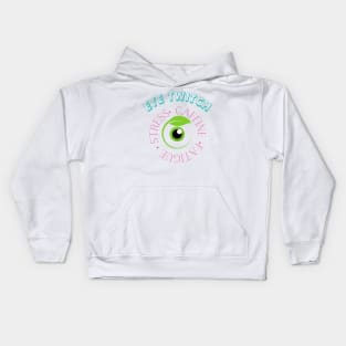 Why is my eye twitching? Kids Hoodie